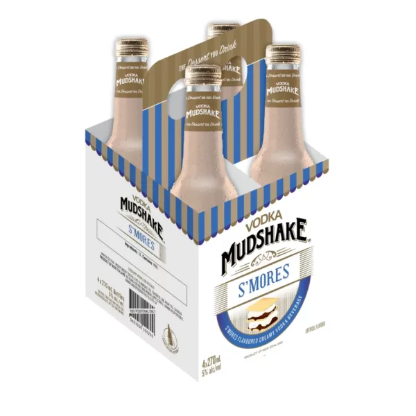 Mudshake S’mores 4 Pack Bottles