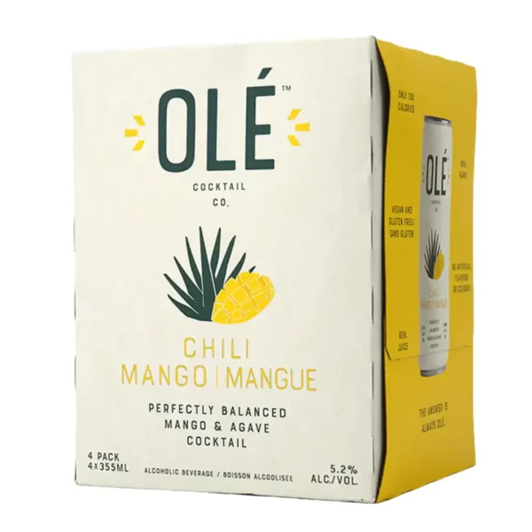 Ole Chili Mango 4 Pack Cans