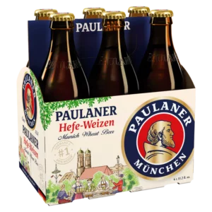Paulaner Hefe Weissbier 6 Pack Bottles
