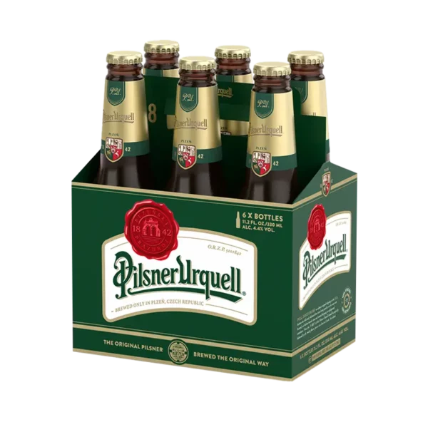 Pilsner Urquell 6 Pack Bottles