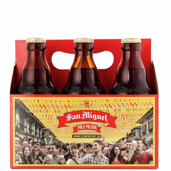 San Miguel Pale Pilsner 6 Pack Bottles