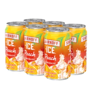 Smirnoff Ice Peach Lemonade 6 Pack Cans