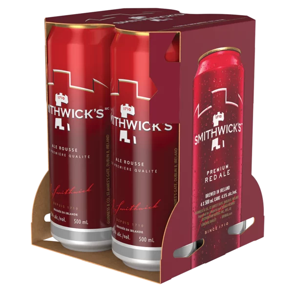 Smithwick’s Ale 4 Pack Cans