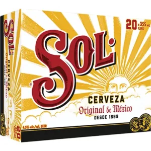 Sol 20 Pack Cans