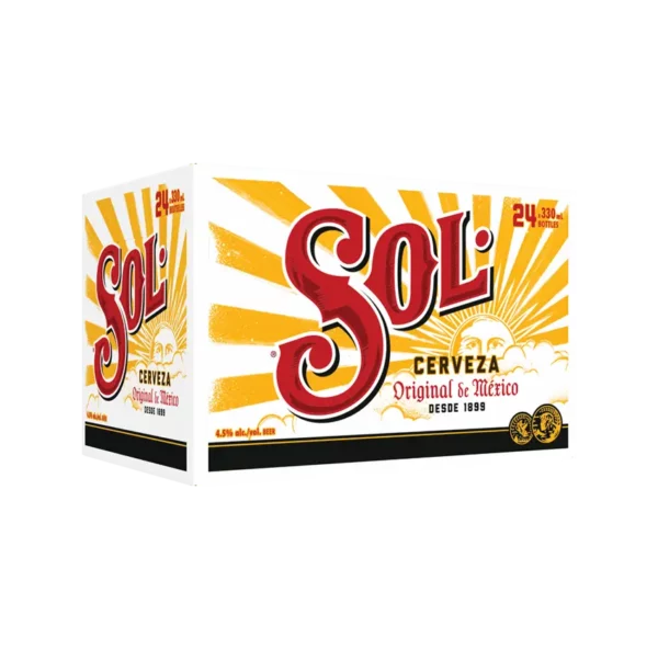 Sol Cerveza 24 Pack Bottles