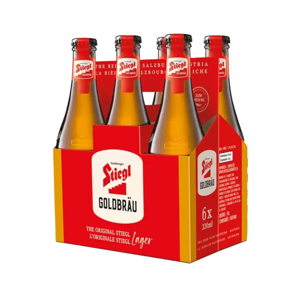 Stiegl Goldbräu Lager 6 Pack Bottles