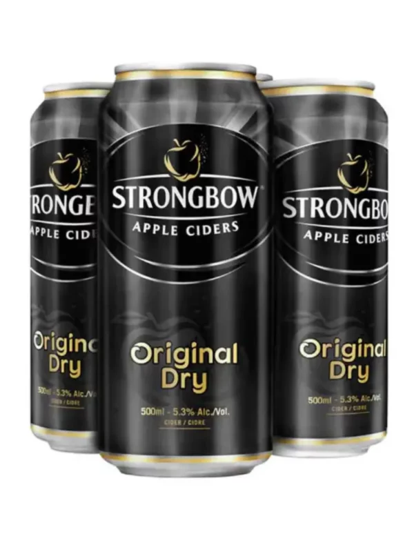 Strongbow Apple Cider 4 Pack Cans