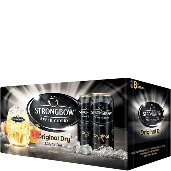 Strongbow Apple Cider 8 Pack Cans