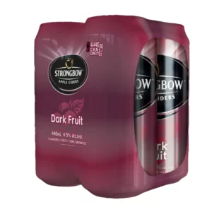 Strongbow Darkfruit Cider 4 Pack Cans