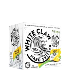 White Claw Pineapple 6 Pack Cans