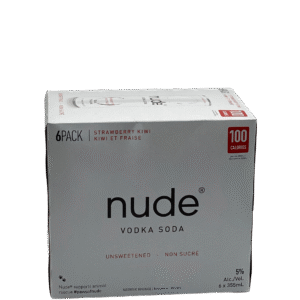Nude Vodka Soda Strawberry Kiwi 6 Pack Cans