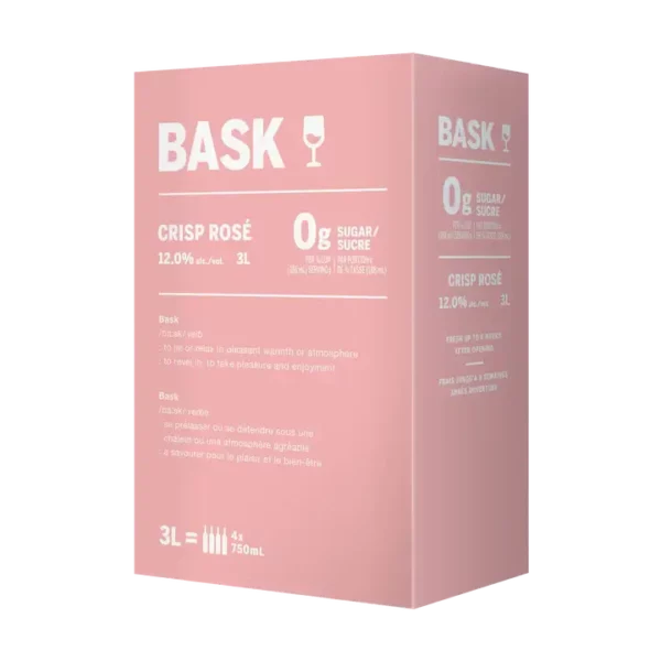 Bask Crisp Rosé 3 L Bag in Box