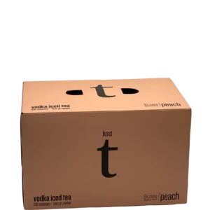 Hard T Peach Vodka Iced Tea 6 Pack Cans