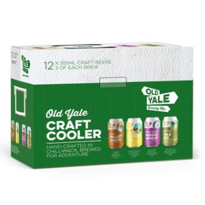 Old Yale Brewing Craft Cooler Mixer 12 Pack Cans