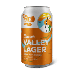 Old Yale Brewing Fraser Valley Lager 6 Pack Cans