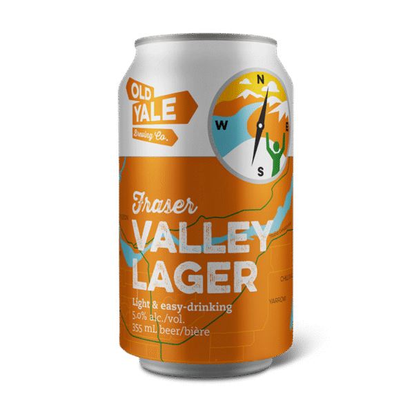 Old Yale Brewing Fraser Valley Lager 6 Pack Cans
