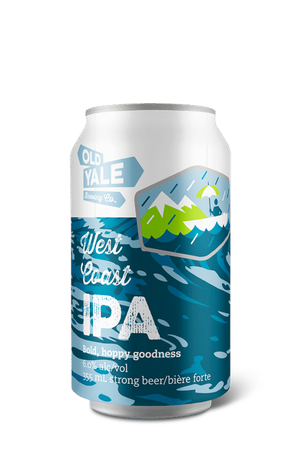 Old Yale Brewing West Coast IPA 6 Pack Cans